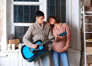 Фотосессия Love Story в студии