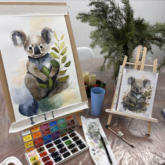 Мастер класс по акварели - изображение 2 Мастер класс по акварели - изображение 2