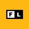 Логотип на желтом фоне с буквами F и L, выполненный в минималистичном стиле, подходящий для дизайна или брендинга - превью 1