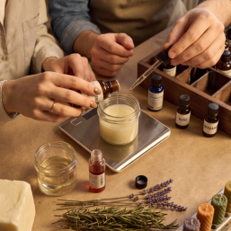Мастер-класс по созданию ароматических свечей