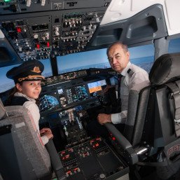Полет на авиатренажере Boeing 737 МАХ