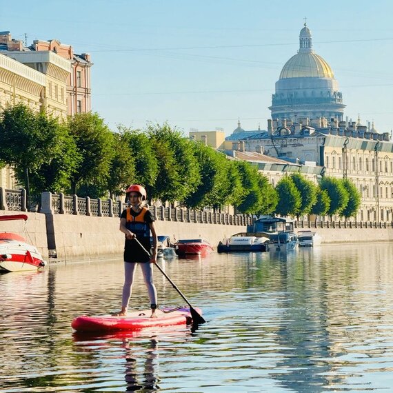 Sup-прогулка: К Новой Голландии через Цветные мосты. Главное фото