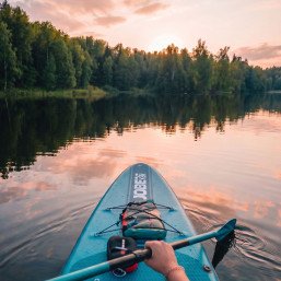 Сплав на SUP-бордах по реке Протва