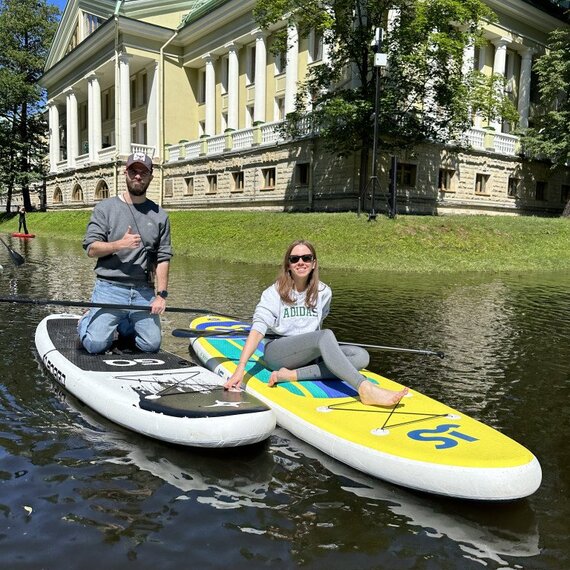 Прогулка на сапах по каменному острову - изображение 1 Прогулка на сапах по каменному острову - изображение 1