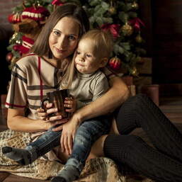 Семейная фотосессия в студии