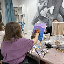 Мастер класс по живописи маслом