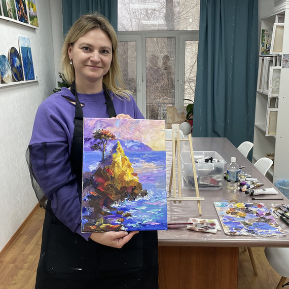 Мастер класс по живописи маслом - изображение 2