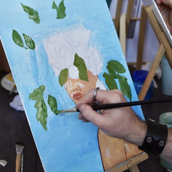 Арт свидание Рисование картины  - изображение 3