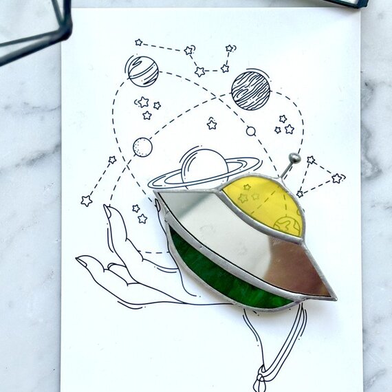 Мастер класс по витражу в технике 