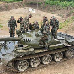 Программа на танке Т-62
