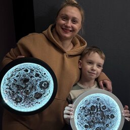 Мастер-класс по светящимся картинам