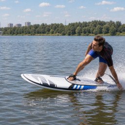 Серфинг на доске с электромотором