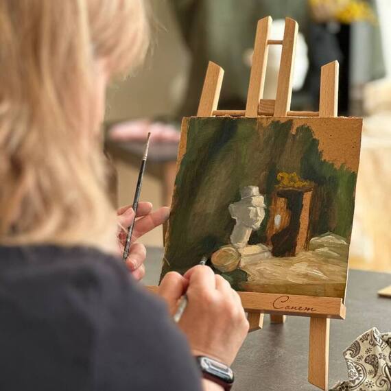 Мастер класс Рисование картины акриловыми красками - изображение 2