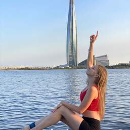 Сап-прогулка Закат у Лахты