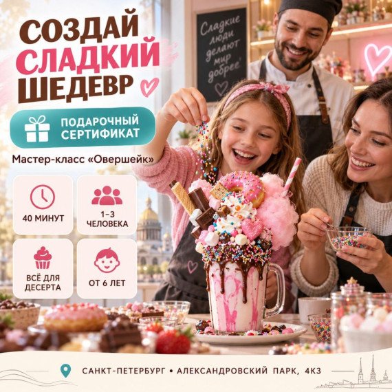 Мастер-класс «Овершейк». Инфографика 1