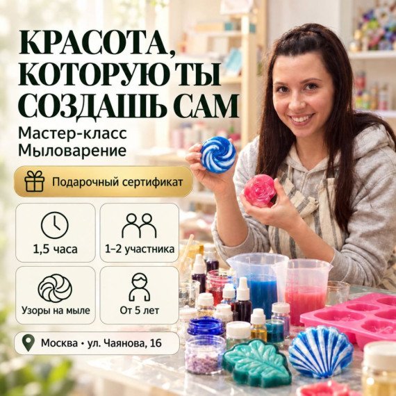 Мастер-класс Мыловарение. Инфографика 1