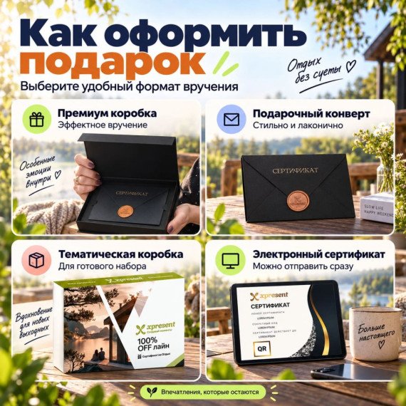 100% Off лайн за городом