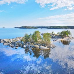 Экскурсия Природа Карелии: четыре водопада и круиз на ладье по Ладожским шхерам