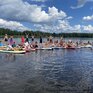 Прогулка на сапах по реке Вуоксе - превью 1