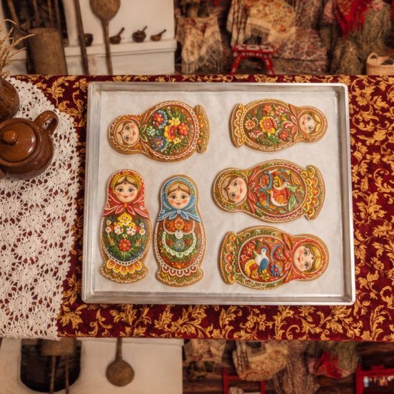 Мастер-класс по росписи пряника 