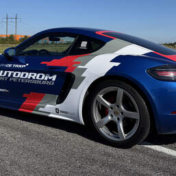 Заезд на спортивном автомобиле Porsche Cayman S
