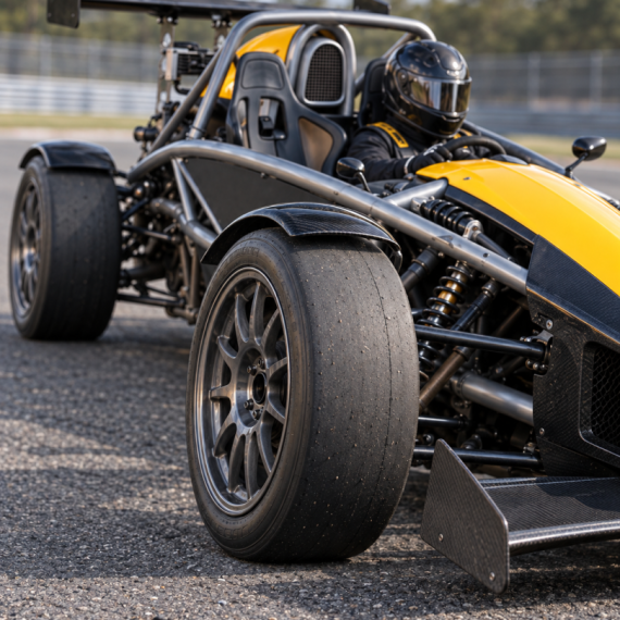 Заезд на спорткаре Ariel Atom на гоночном треке
