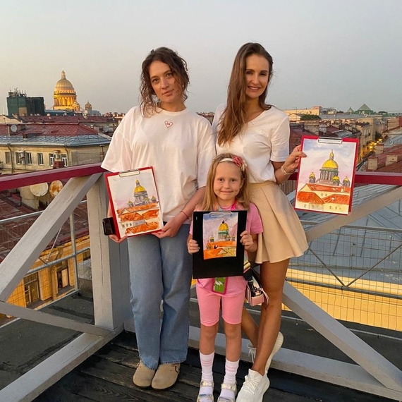 Мастер-класс ПЛЕНЭРЫ на свежем воздухе. Фото 12