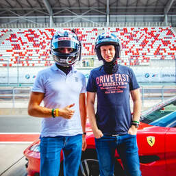 Заезд на Ferrari California