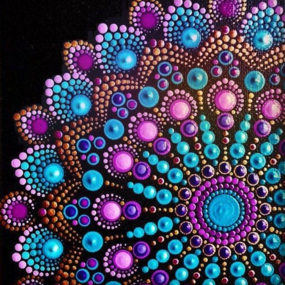 Мастер-класс Мандала медитативное рисование. Главное фото