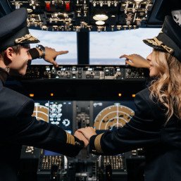 Полет на авиатренажере Boeing 737 МАХ