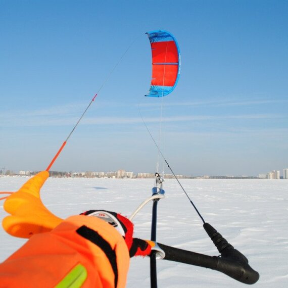 Сноукайтинг. Главное фото