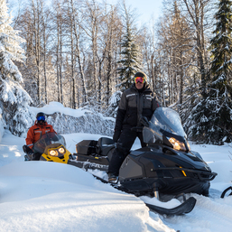Форсаж тур на снегоходах для двоих