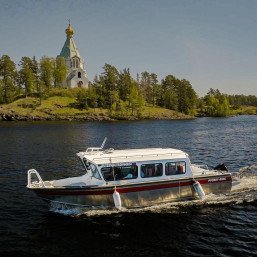 Прогулка на катере на о.Валаам и о. Хонкасало