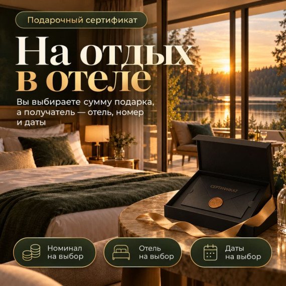 Сертификат номиналом на отели
