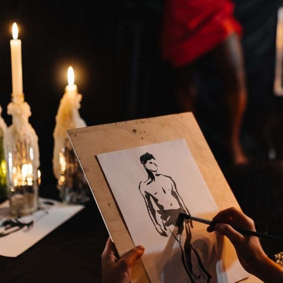 Арт-вечеринка "Обнаженное искусство". Главное фото