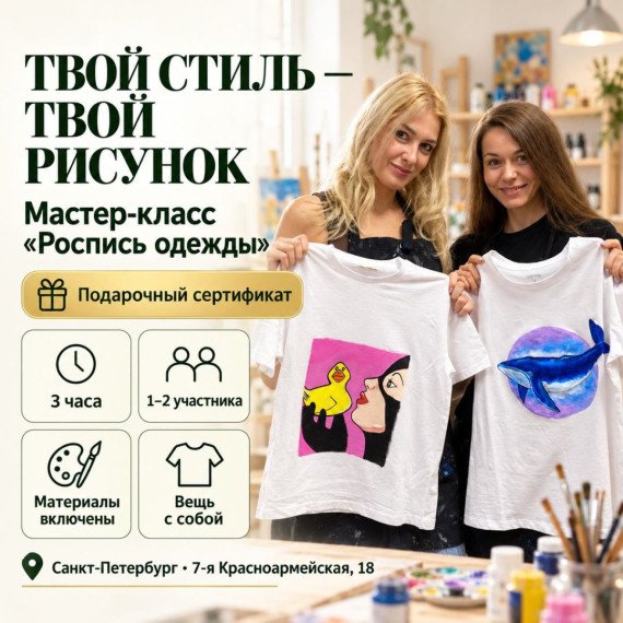 Мастер-класс Роспись одежды. Инфографика 1