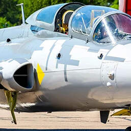 Высший пилотаж на реактивном самолете Л-29