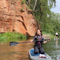 SUP прогулка по реке Оредеж