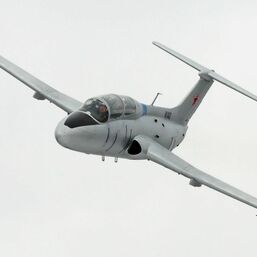 Высший пилотаж на реактивном самолете Л-29