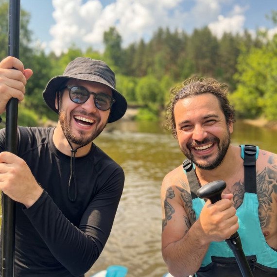 Сплав на SUP-бордах по реке Киржач - изображение 4 Сплав на SUP-бордах по реке Киржач - изображение 4
