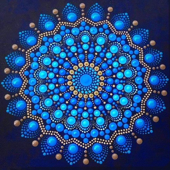 Мастер-класс Мандала медитативное рисование - изображение 1