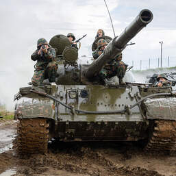 Программа на танке Т-62