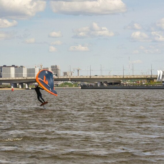 Вингфойлинг по снегу и льду - изображение 2