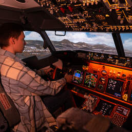 Полет в авиатренажере BOEING 737/Airbus A320