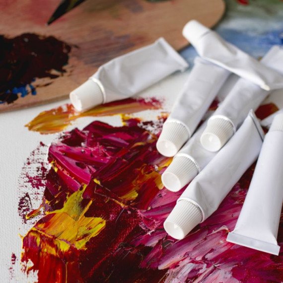 Мастер-класс по росписи - свеча 