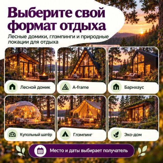 Дальше только лес и домик мечты