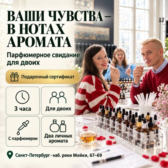 Парфюмерное свидание для двоих. Инфографика 1