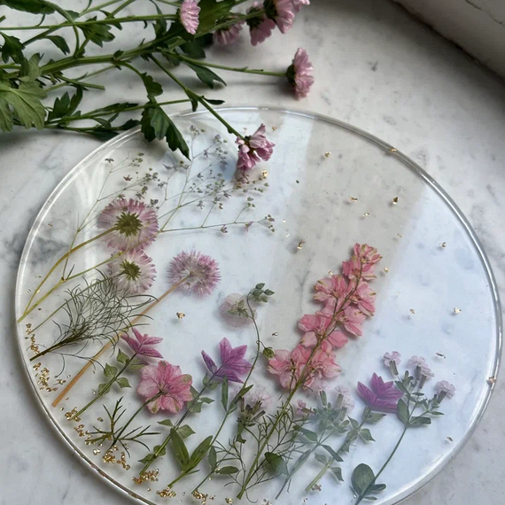 Мастер класс по эпоксидной смоле в технике Сухоцветы - изображение 1 Мастер класс по эпоксидной смоле в технике Сухоцветы - изображение 1