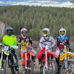 Тренировка по мотокроссу