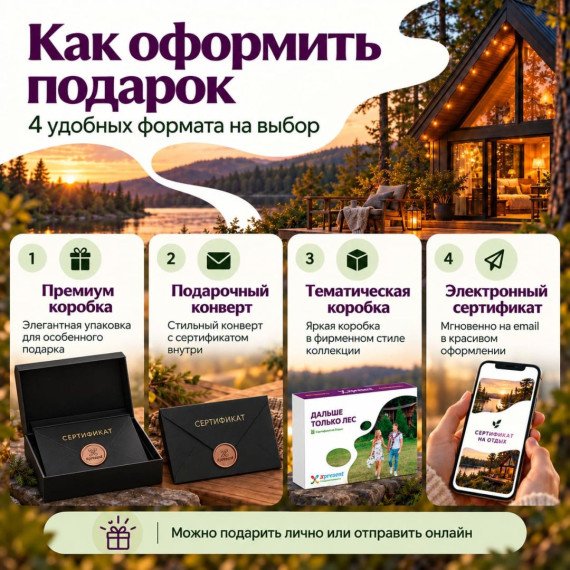 Дальше только лес и домик мечты